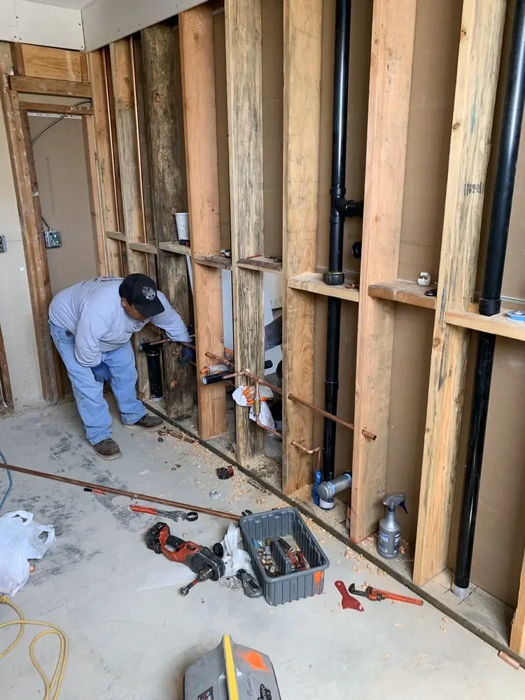 Commercial rough-in plumbing for Water Heater Replacement in Ponte Vedra Beach